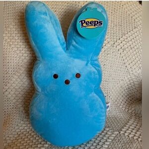 Peeps Blue Bunny Plush Toy 15” NWT